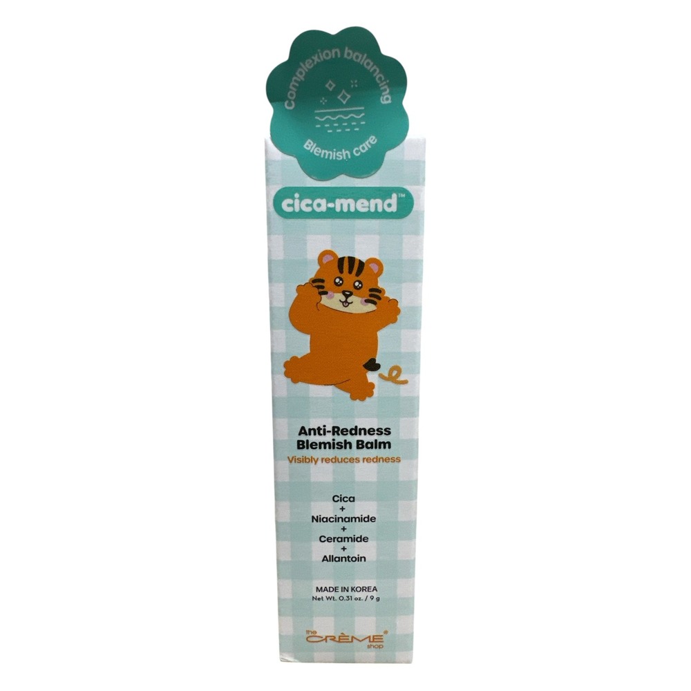 The Creme Shop Cica-Mend Anti-Redness Blemish Balm Stick Cica Niacinamide 0.31oz